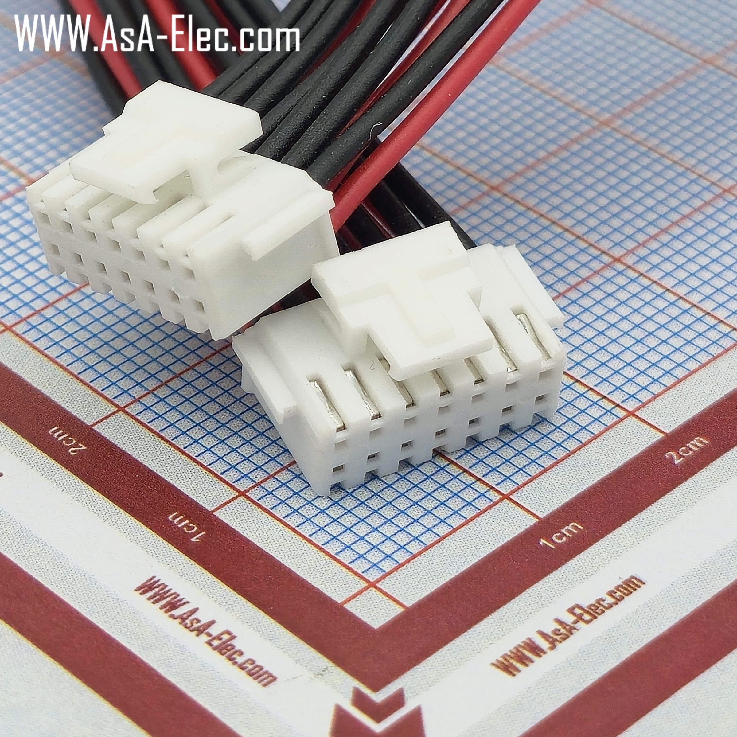 کابل 2*7 فاصله 2mm-سیم 7×0/26 نسوز